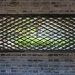 Photo brass perforated wall light